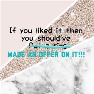 Always, always always make the offer!!!